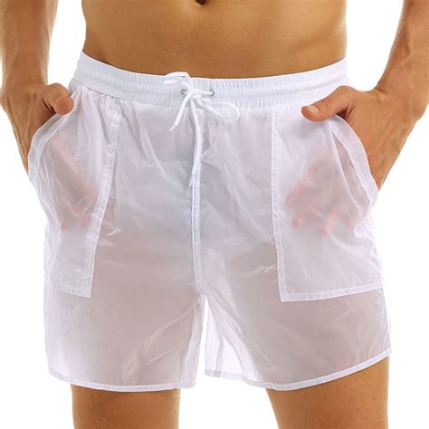 men's sheer boxer briefs.